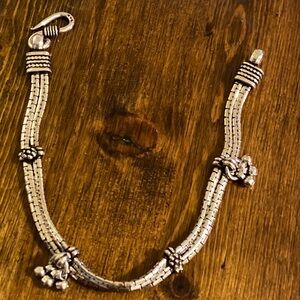 Vintage Sterling Silver Multi-Strand Bracelet